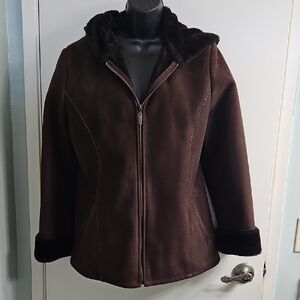 Marvin Richards Chocolate Teddy Jacket